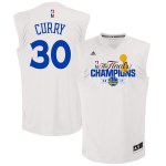 Maglia NBA Curry Campione Finale 2017 Bianco