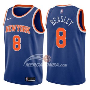 Maglie NBA New York Knicks Michael Beasley Icon 2017-18 Blu