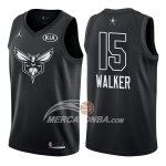 Maglia NBA All Star 2018 Charlotte Hornets Kemba Walker Nero