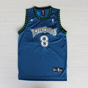 Maglie NBA retro Mssury,Minnesota Timberwolves Blu