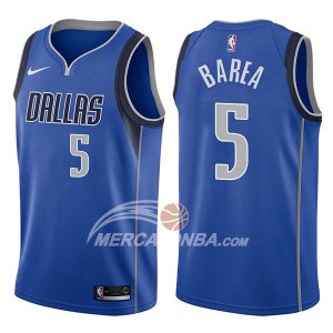 Maglie NBA Dallas Mavericks J.j. Barea Icon 2017-18 Blu