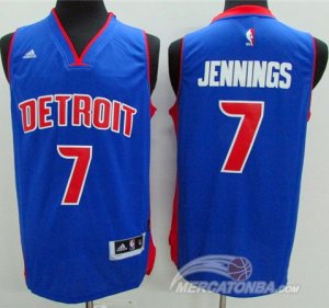 Maglie NBA Jennings,Detroit Pistons Blu