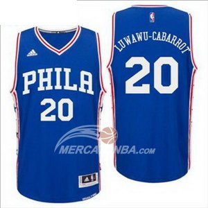 Maglie NBA Luwawu Cabarrot Philadelphia 76ers Azul