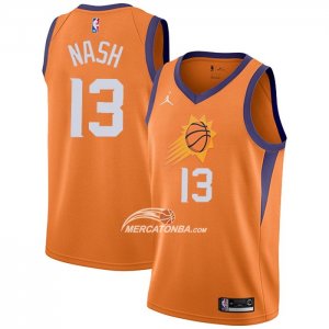 Maglia Phoenix Suns Steve Nash Statement 2021 Arancione