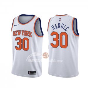 Maglia New York Knicks Julius Randle Association Bianco