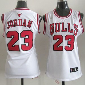 Maglie NBA Donna Jordan,Chicago Bulls Bianco