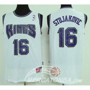 Maglie NBA Stojakovic,Sacramento Kings Bianco