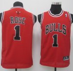Maglia NBA Bambino Rose,Chicago Bulls Rosso