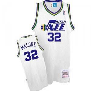 Maglie NBA Malone,Utah Jazz Bianco