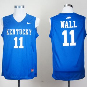 Maglie NBA NCAA Wall,Kentucky Blu