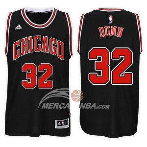 Maglie NBA Chicago Bulls Kris Dunn Alternate 2017-18 Nero