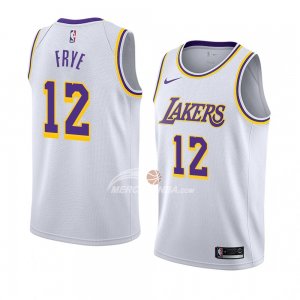 Maglia Los Angeles Lakers Channing Frye Association 2018-19 Bianco