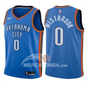 Maglie NBA Bambino Thunder Russell Westbrook Icon 2017-18 Blu