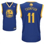 Maglia NBA Rivoluzione 30 Thompson,Golden State Warriors Blu