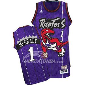 Maglie NBA Autentico Toronto Raptors McGrady Violeta