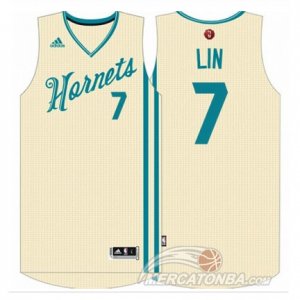 Maglie NBA Lin Christmas,Charlotte Hornets Bianco