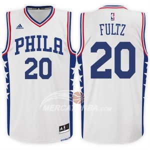 Maglie NBA Fultz Philadelphia 76ers Blanco