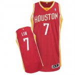 Maglia NBA Rivoluzione 30 retro Lin,Houston Rockets Rosso