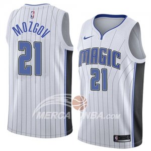 Maglie NBA Orlando Magic Timofey Mozgov Association 2018 Bianco
