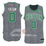 Maglia NBA Boston Celtics Jayson Tatum Natale 2018 Verde
