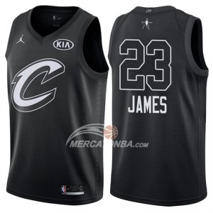 Maglie NBA Lebron James All Star 2018 Cleveland Cavaliers Nero