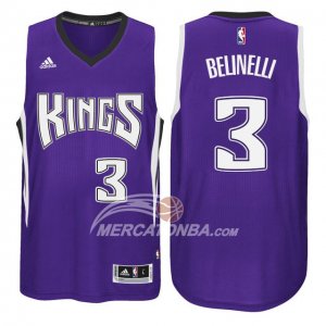 Maglie NBA Belinelli Sacramento Kings Purpura