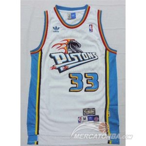 Maglie NBA Hill,Detroit Pistons Pistons Bianco