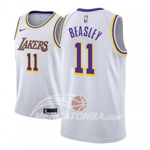 Maglie NBA Los Angeles Lakers Michael Beasley Association 2018-19 Bianco