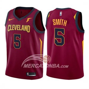 Maglie NBA Bambino Cavaliers J.R. Smith Icon 2017-18 Rosso