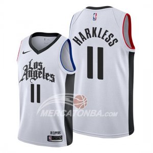 Maglia Los Angeles Clippers Maurice Harkless Classic 2019-20 Bianco
