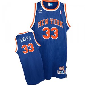 Maglie NBA Ewing,New York Knicks Blu