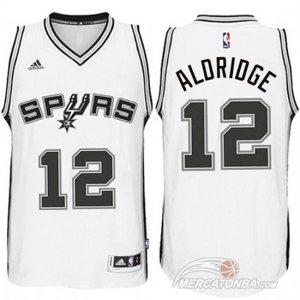 Maglie NBA Aldridge,San Antonio Spurs Bianco