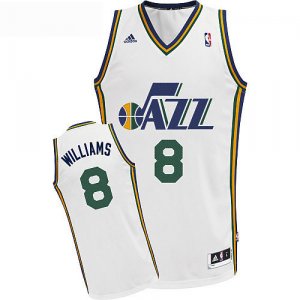 Maglia NBA Williams,Utah Jazz Bianco