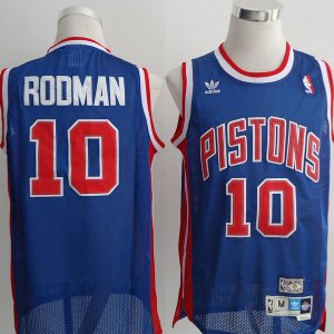 Maglie NBA Rodman,Detroit Pistons Blu