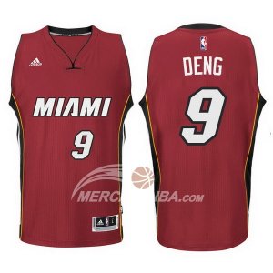 Maglie NBA Deng Miami Heats Rojo
