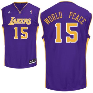Maglie NBA Rivoluzione 30 WorldPeace,Los Angeles Lakers Porpora
