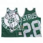 Maglia Boston Celtics Max Strus Mitchell & Ness Big Face Verde