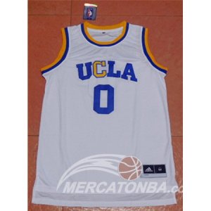 Maglie NBA NCAA Westbrook,UCLA Bianco