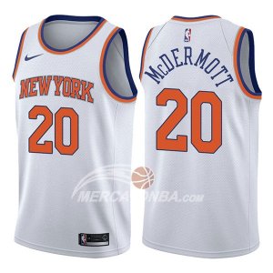 Maglie NBA New York Knicks Doug Mcdermott Association 2017-18 Bianco