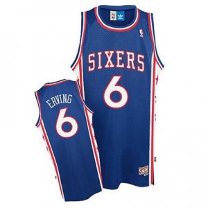Maglie NBA Julius Erving,Philadelphia 76ers Blu