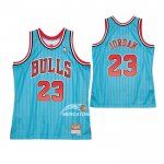Maglia Chicago Bulls Michael Jordan No 23 Mitchell & Ness 1995-96 Blu