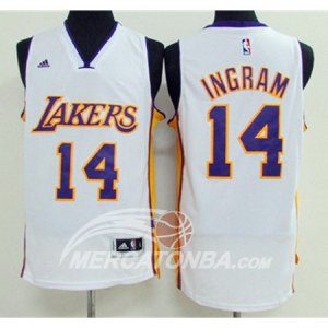 Maglie NBA Ingram,Los Angeles Lakers Bianco