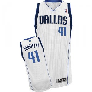 Maglie NBA Nowitzki,Dallas Mavericks Bianco