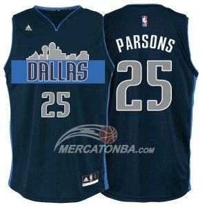 Maglie NBA Parsons Dallas Mavericks Azul