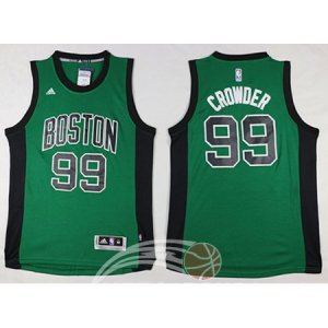 Maglie NBA Crowder,Boston Celtics Verde Nero