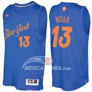 Maglie NBA Christmas 2016 Joakim Noah New York Knicks Blu