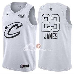 Maglie NBA Lebron James All Star 2018 Cleveland Cavaliers Bianco