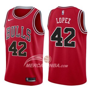 Maglie NBA Chicago Bulls Robin Lopez Icon 2017-18 Rosso