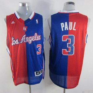 Maglie NBA Split Paul Rosso Blu