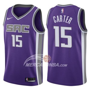 Maglie Nba Sacramento Kings Vince Carter Icon 2017-18 Viola
